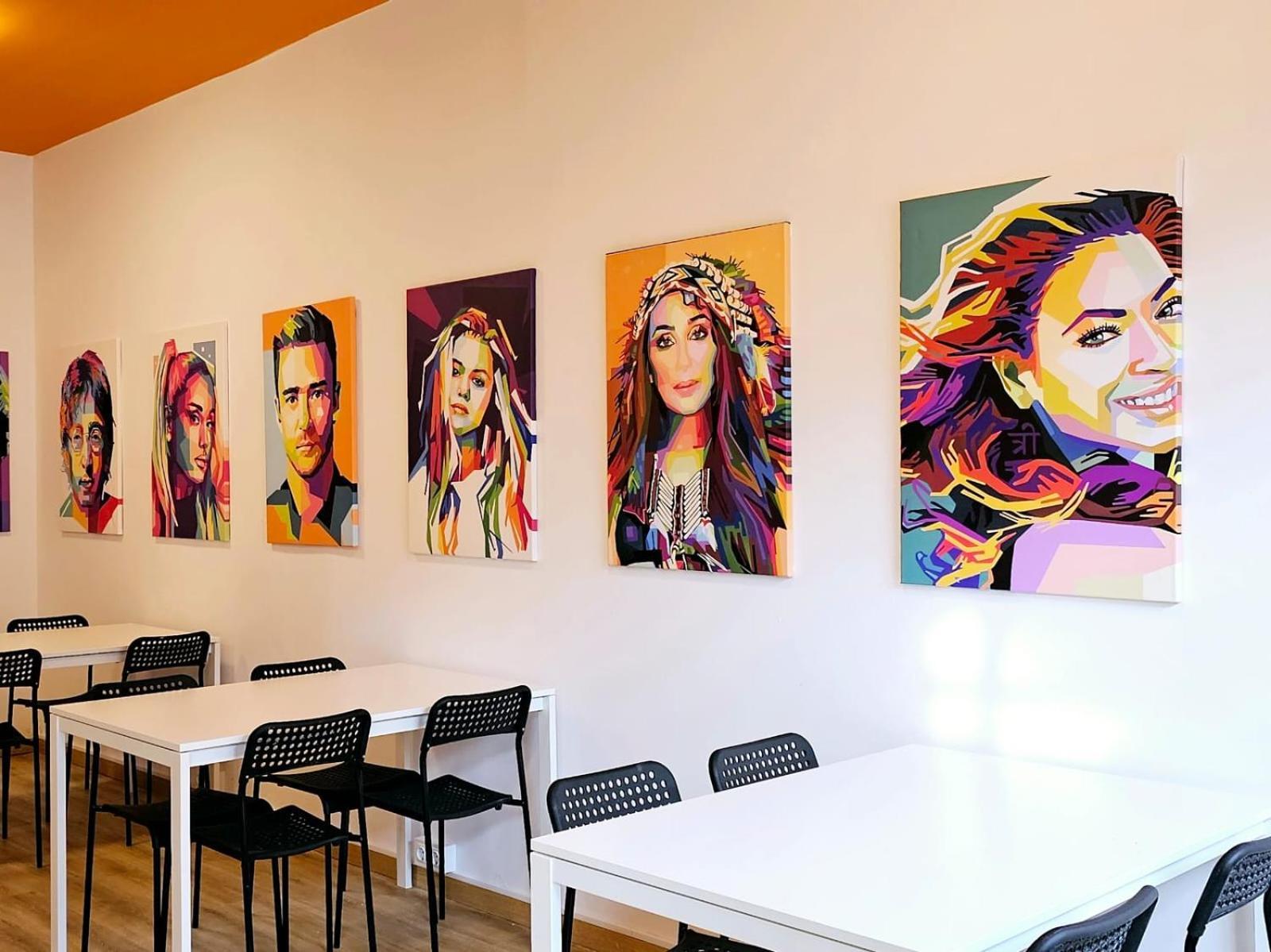 بيت شباب Arc House Pop Art مدريد المظهر الخارجي الصورة